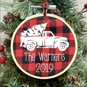 Customized Christmas ornament